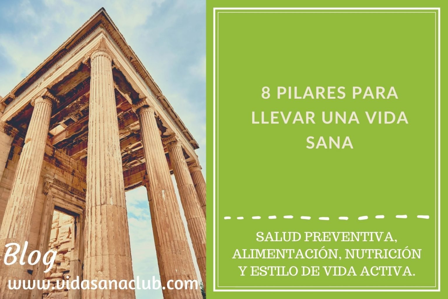 8 Pilares para llevar una vida sana - Vida Sana y Bienestar
